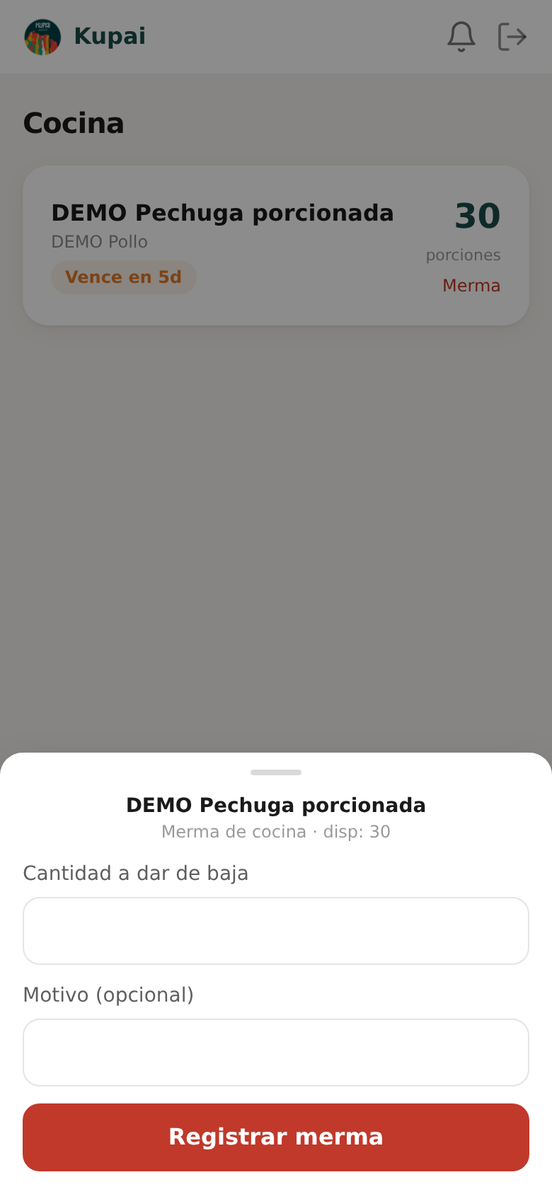 Merma de cocina